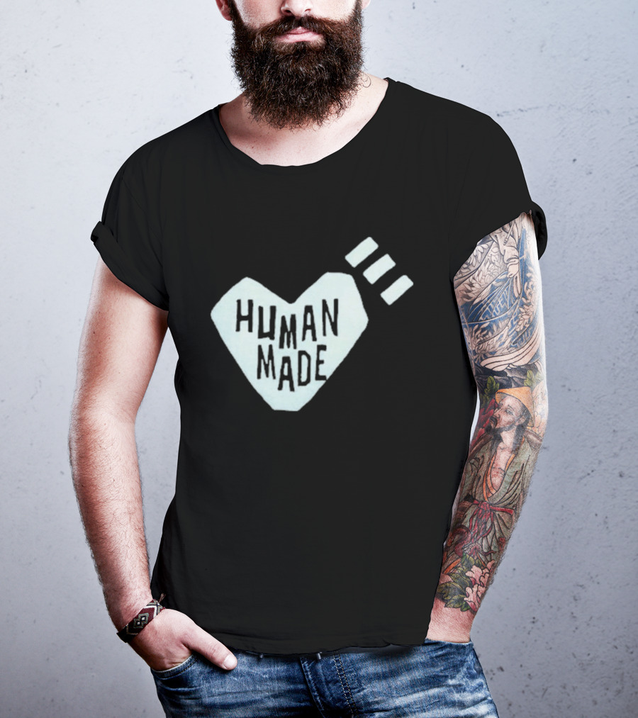 Ningensei Aizome Heart Human Made T-Shirt