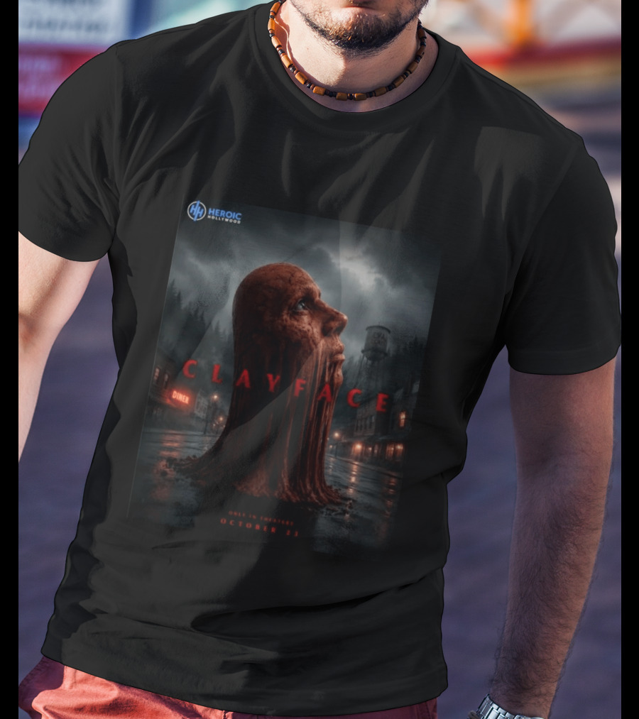 Heroic Hollywood Clayface Only In Theaters October 23 T-Shirt