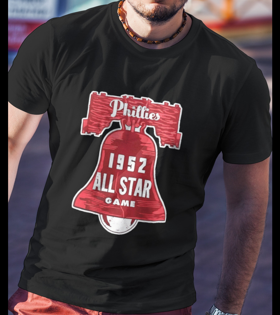 Phillies Liberty Bell 1952 All Star Game T-Shirt