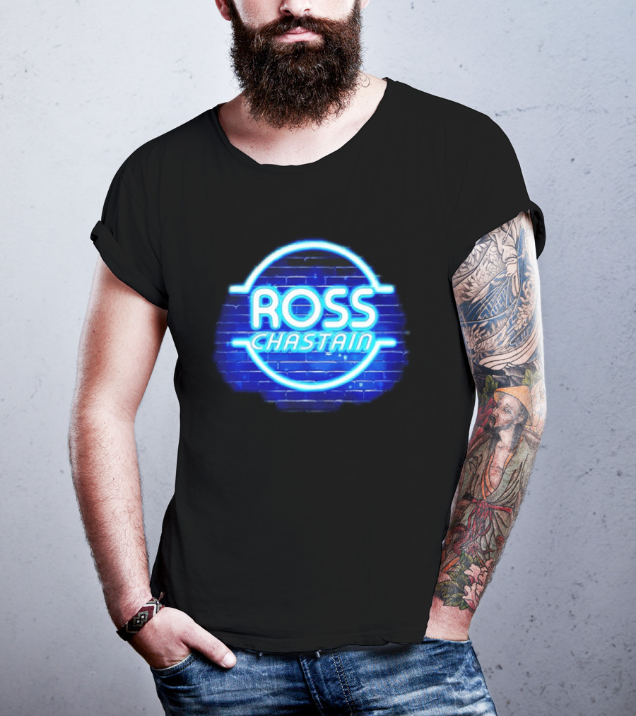 Ross Chastain 1 NASCAR 2026 Neon Light It Up T-Shirt