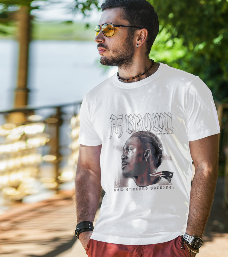 AJ Brown New England Patriots Bootleg T-Shirt