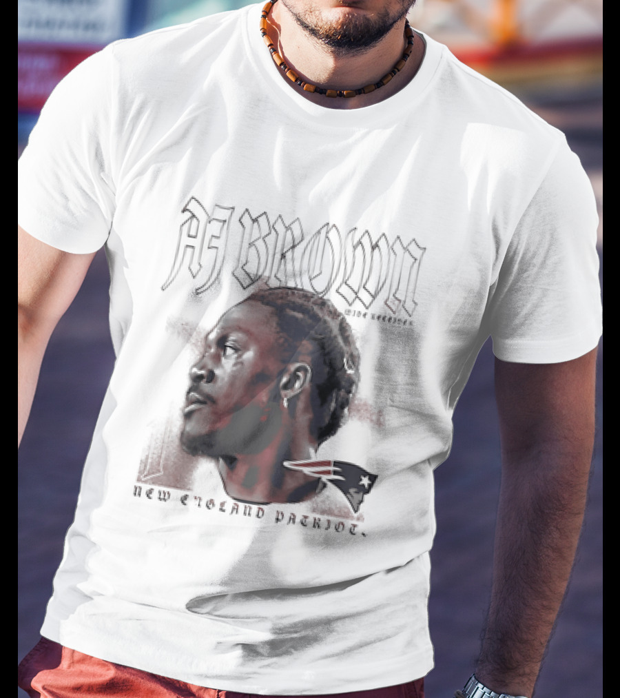 AJ Brown New England Patriots Bootleg T-Shirt