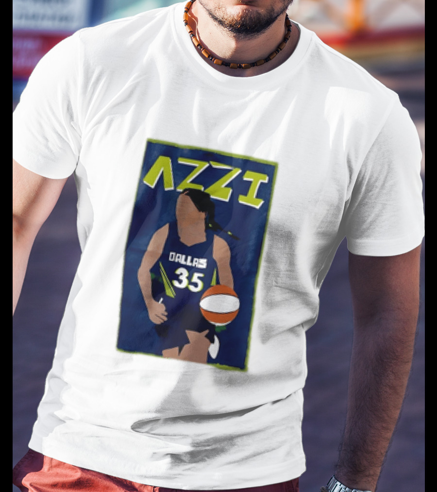 Azzi Fudd Dallas 35 Basketball WNBA 2026 Play Draft T-Shirt