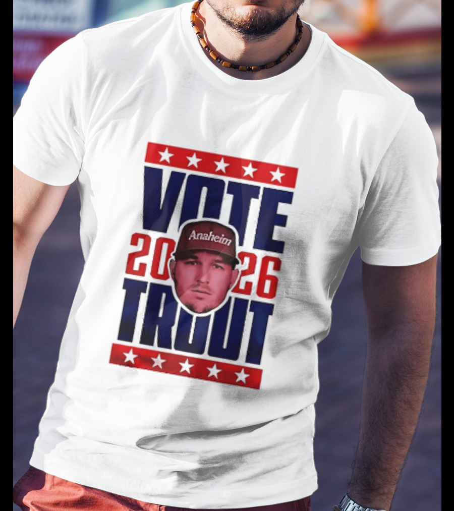 Vote Mike Trout Los Angeles Angels 2026 T-Shirt