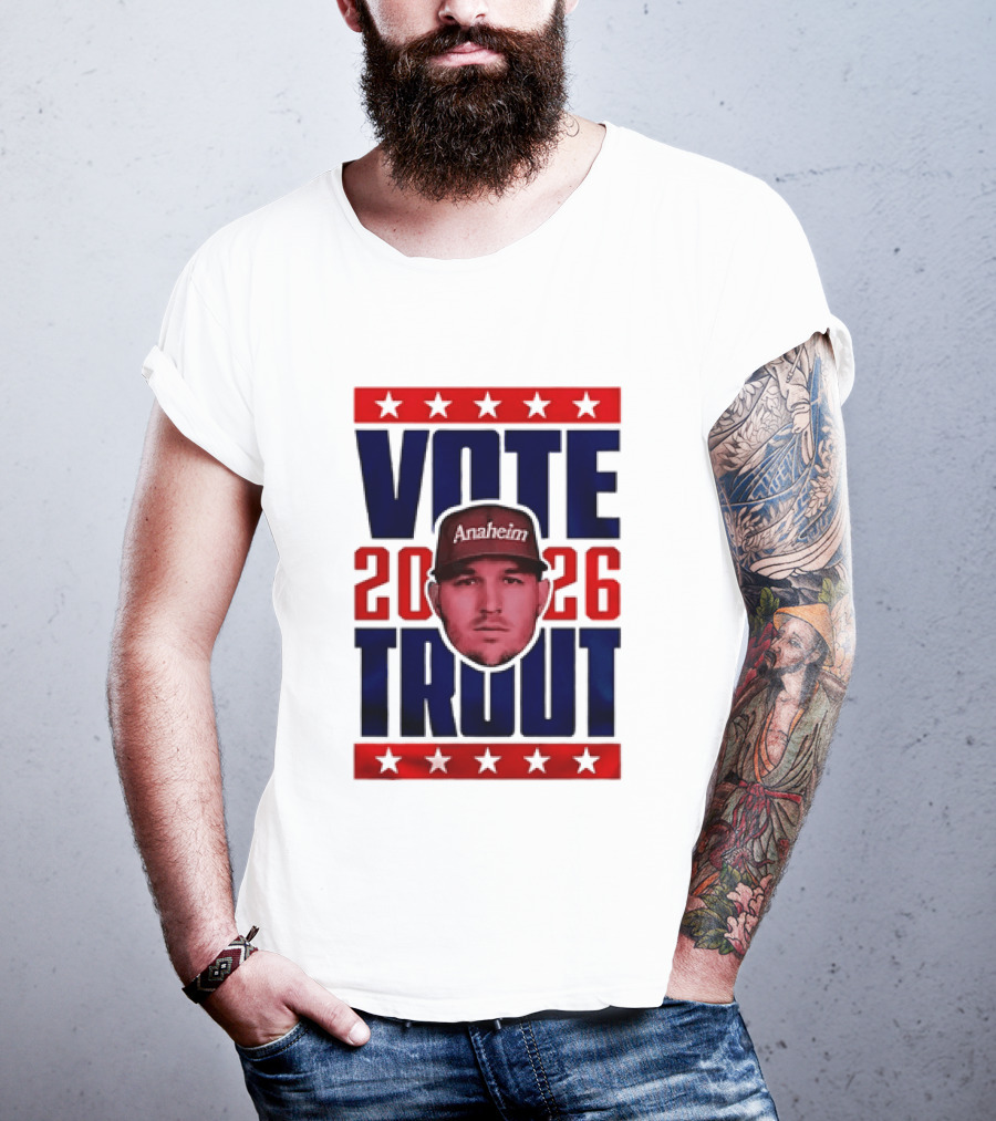 Vote Mike Trout Los Angeles Angels 2026 T-Shirt