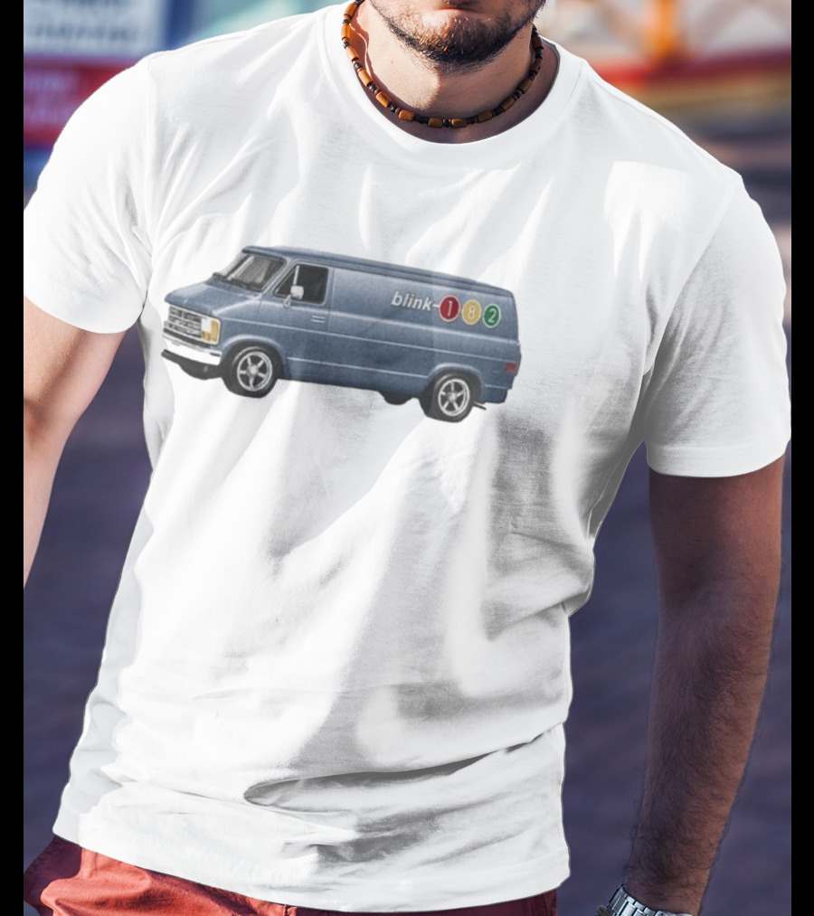 Blink 182 The Rock Show Van 2026 Retro Tour T-Shirt