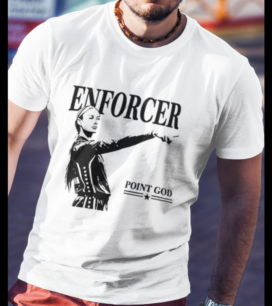 Indiana Fever Sophie Cunningham Enforcer Point God T-Shirt