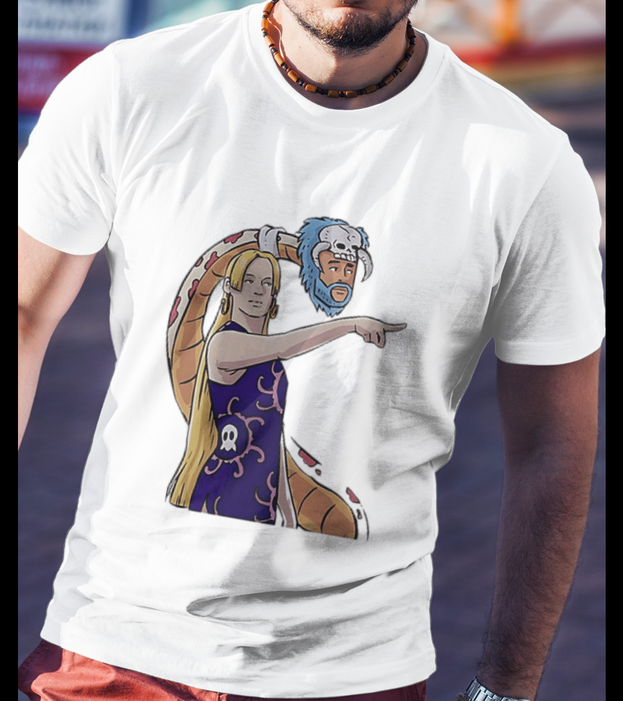 Sophie Cunningham Collaboration Boa Hancock Crossover Pointing Scene T-Shirt