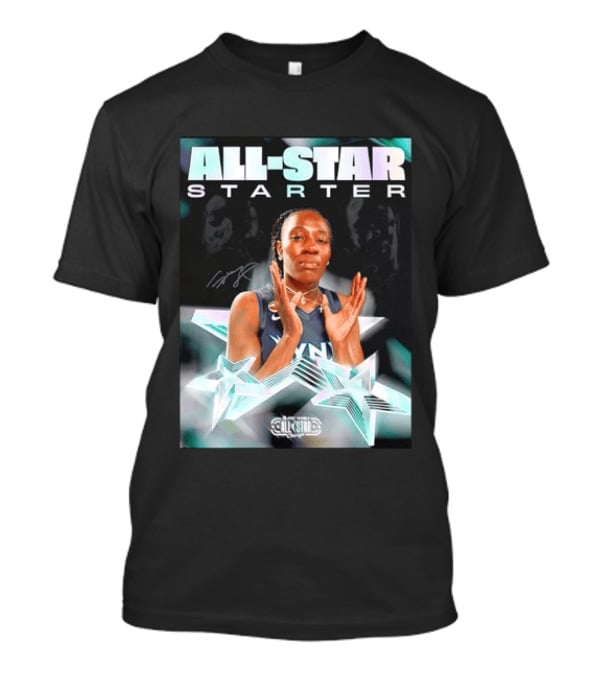 WNBA Minnesota Lynx All Star Starter Basketball Player T-Shirt
