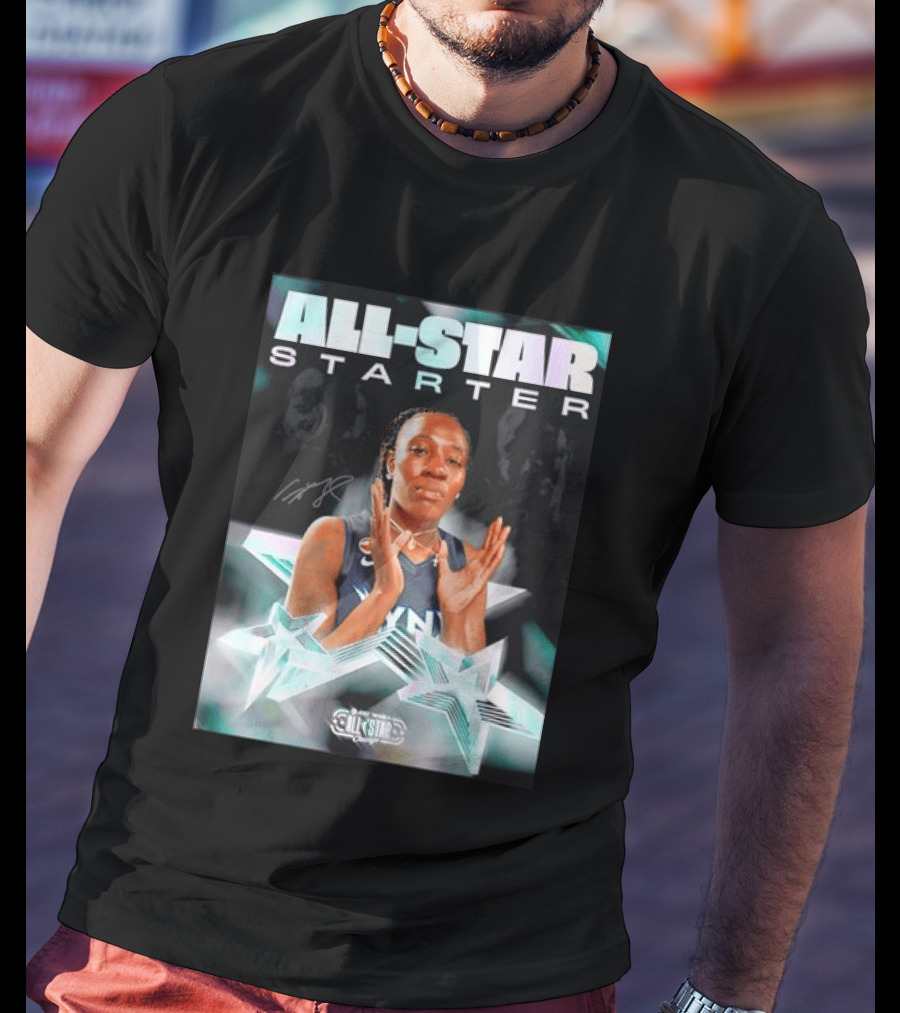WNBA Minnesota Lynx All Star Starter Basketball Player T-Shirt