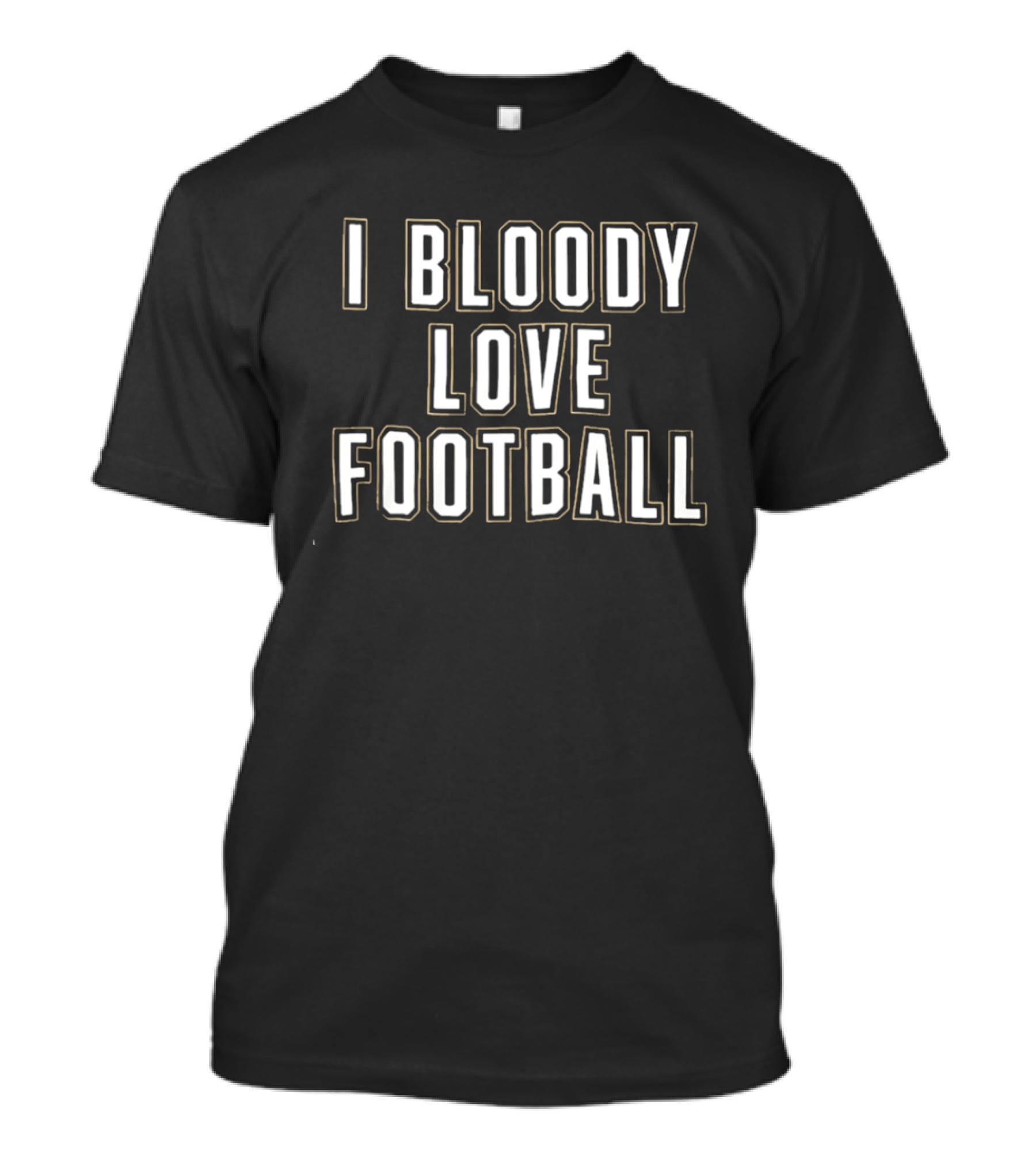 Wernham Hogg I Bloody Love Football Brent T-Shirt