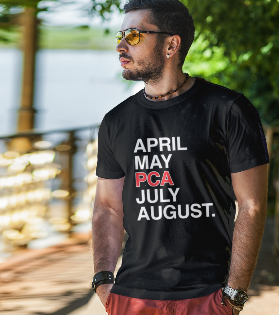 Pete Crow Armstrong PCA Chicago Cubs April May July August Calendar T-Shirt