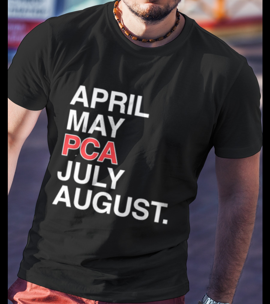 Pete Crow Armstrong PCA Chicago Cubs April May July August Calendar T-Shirt