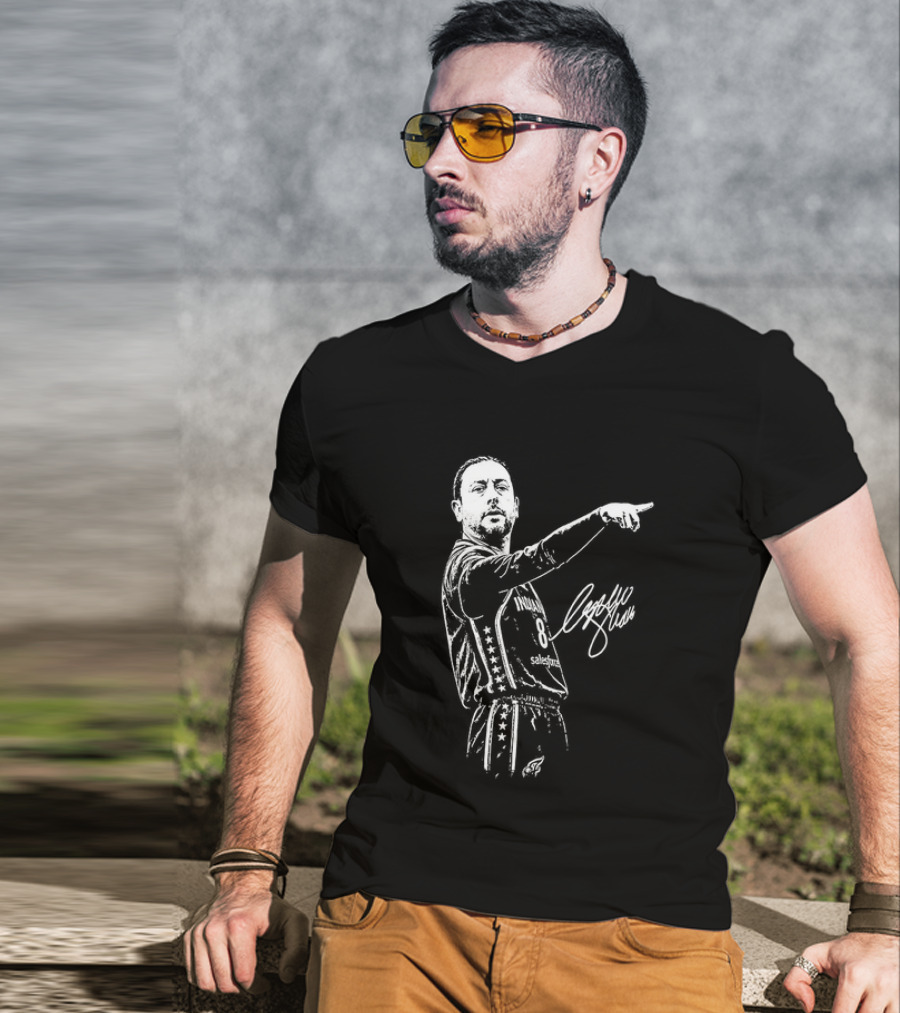 Sophie Cunningham Pointing Roberto De Zerbi T-Shirt