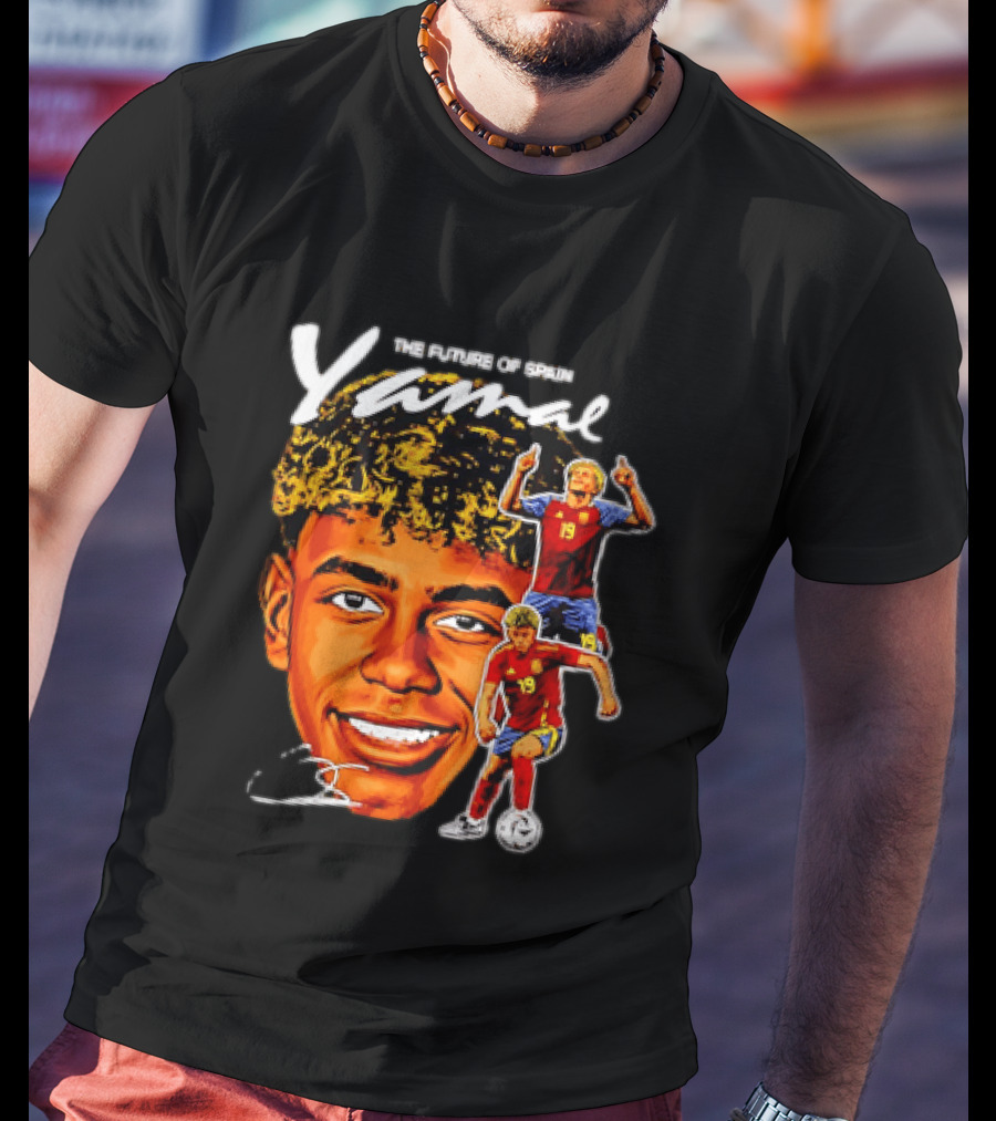 Lamine Yamal The Future Of Spain National Team Soccer Star T-Shirt