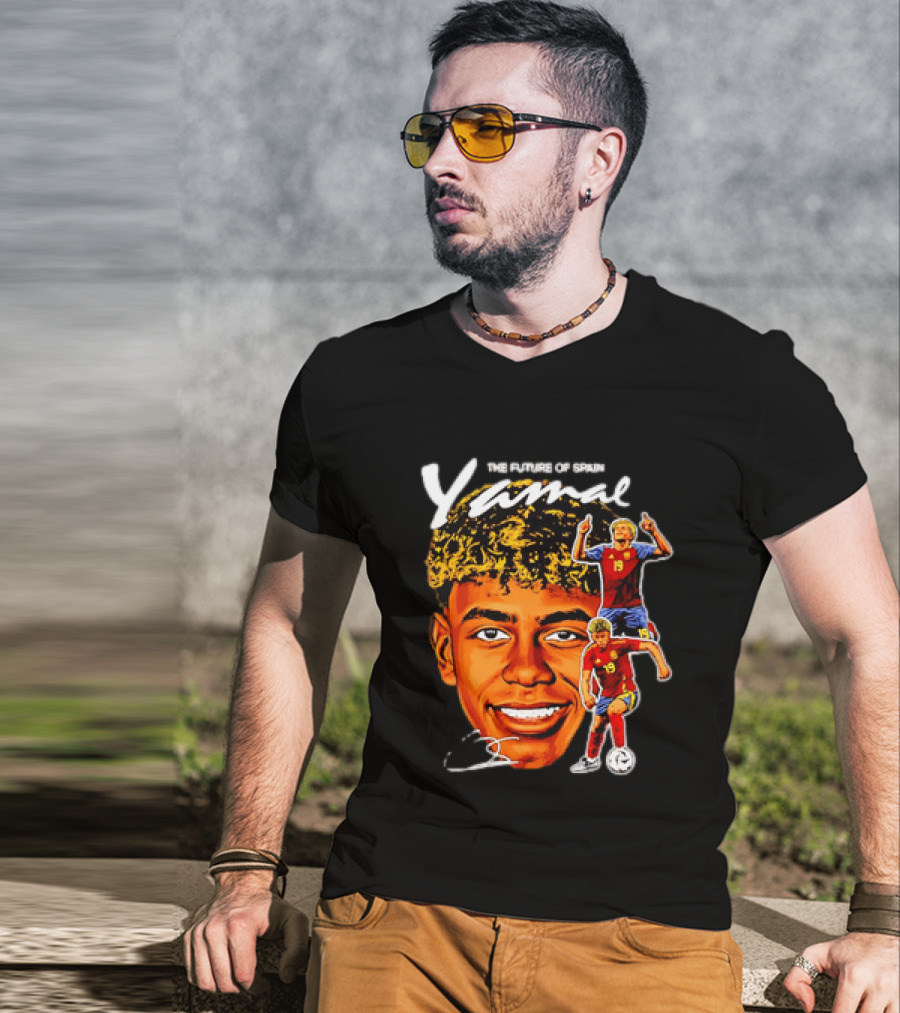 Lamine Yamal The Future Of Spain National Team Soccer Star T-Shirt