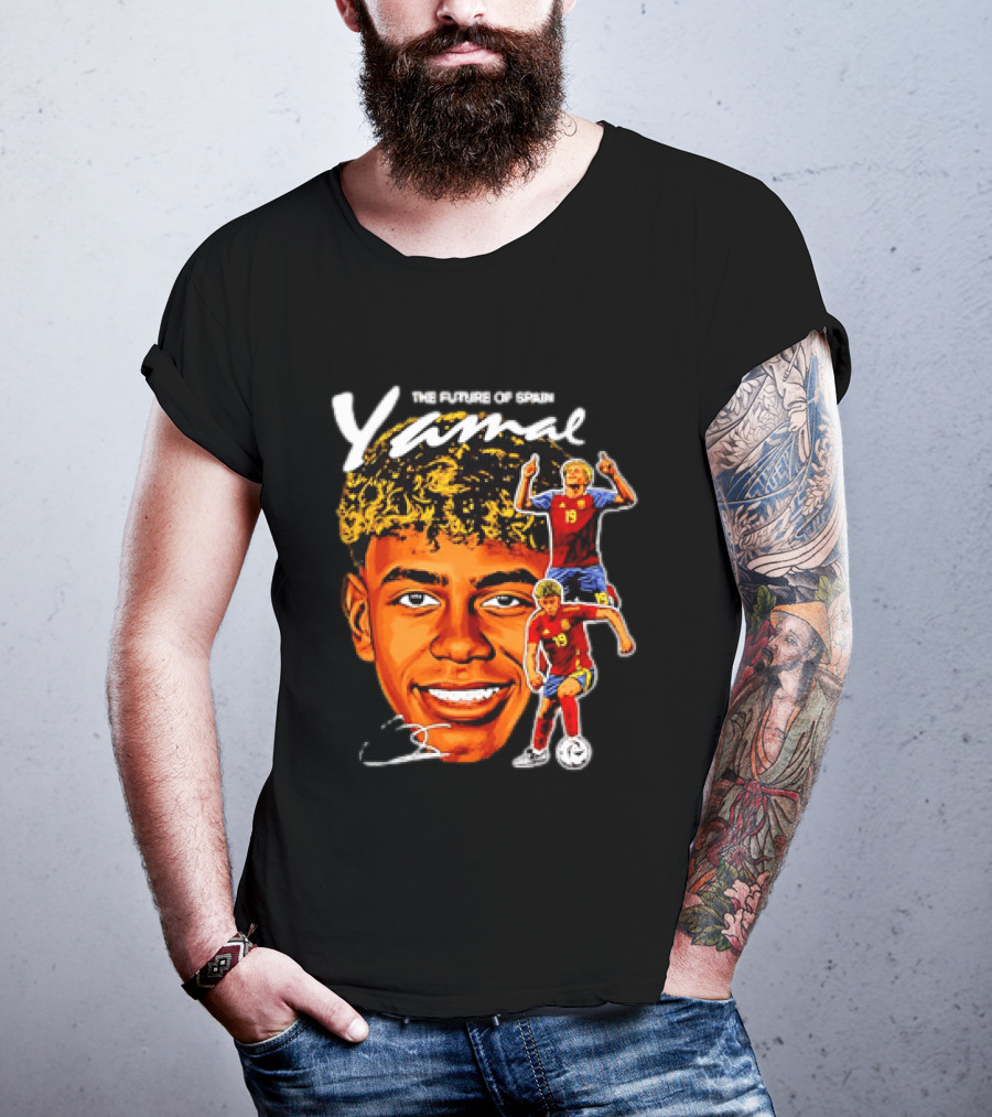 Lamine Yamal The Future Of Spain National Team Soccer Star T-Shirt