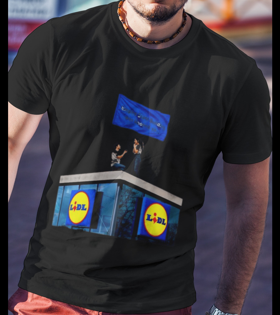 Lidl Empire State Building Was Booked Proposal T-Shirt