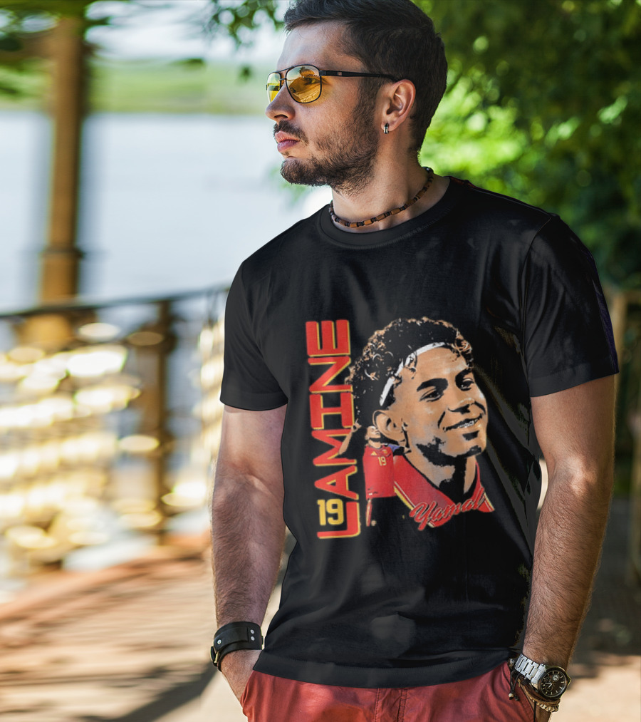 Lamine Yamal 19 Spain National Football Team T-Shirt