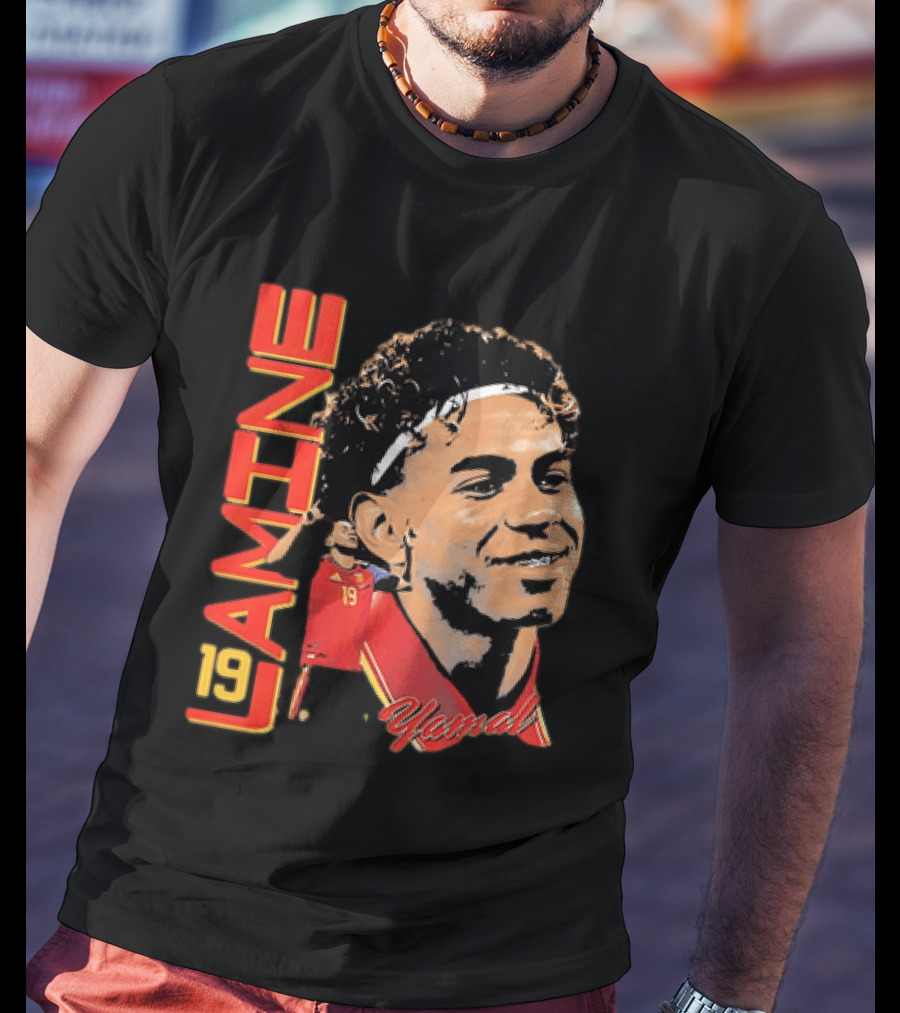 Lamine Yamal 19 Spain National Football Team T-Shirt