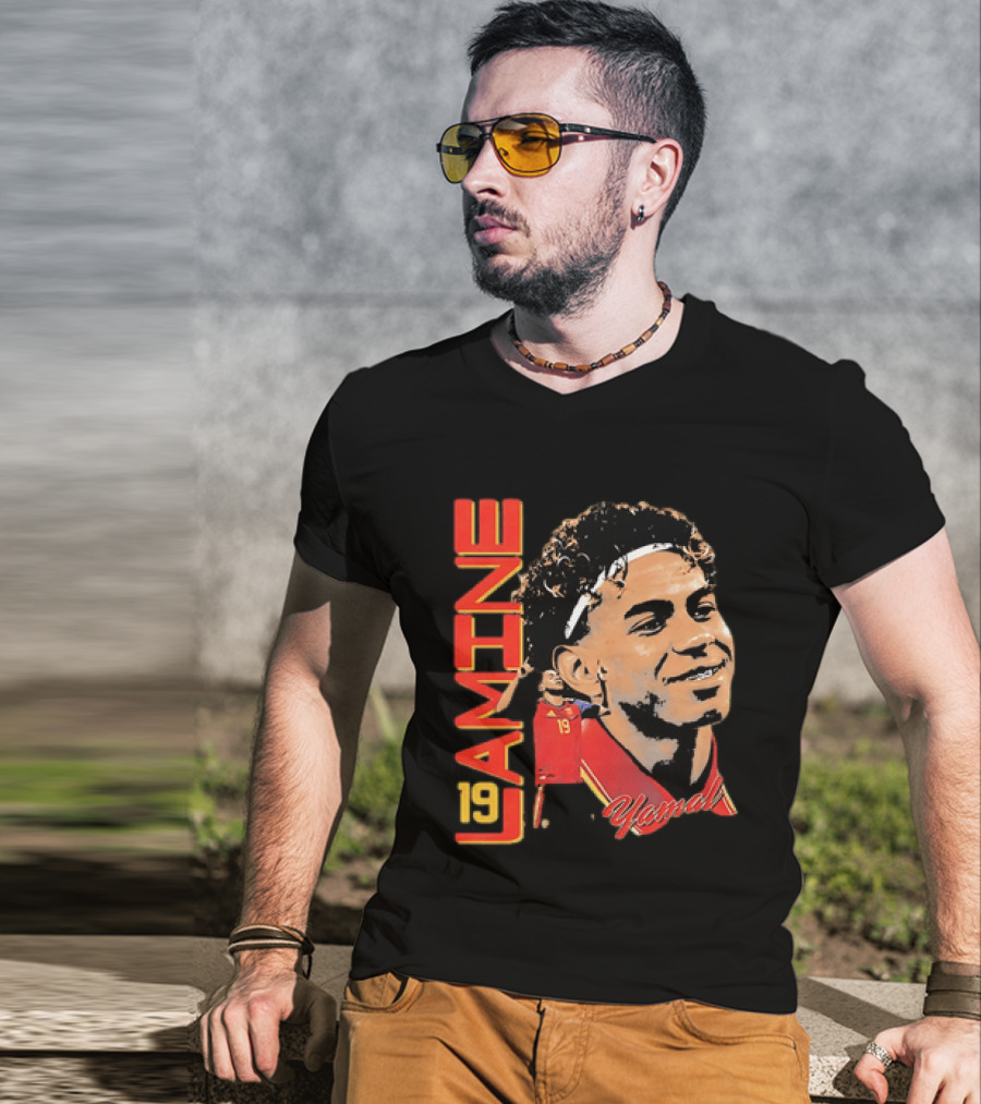 Lamine Yamal 19 Spain National Football Team T-Shirt