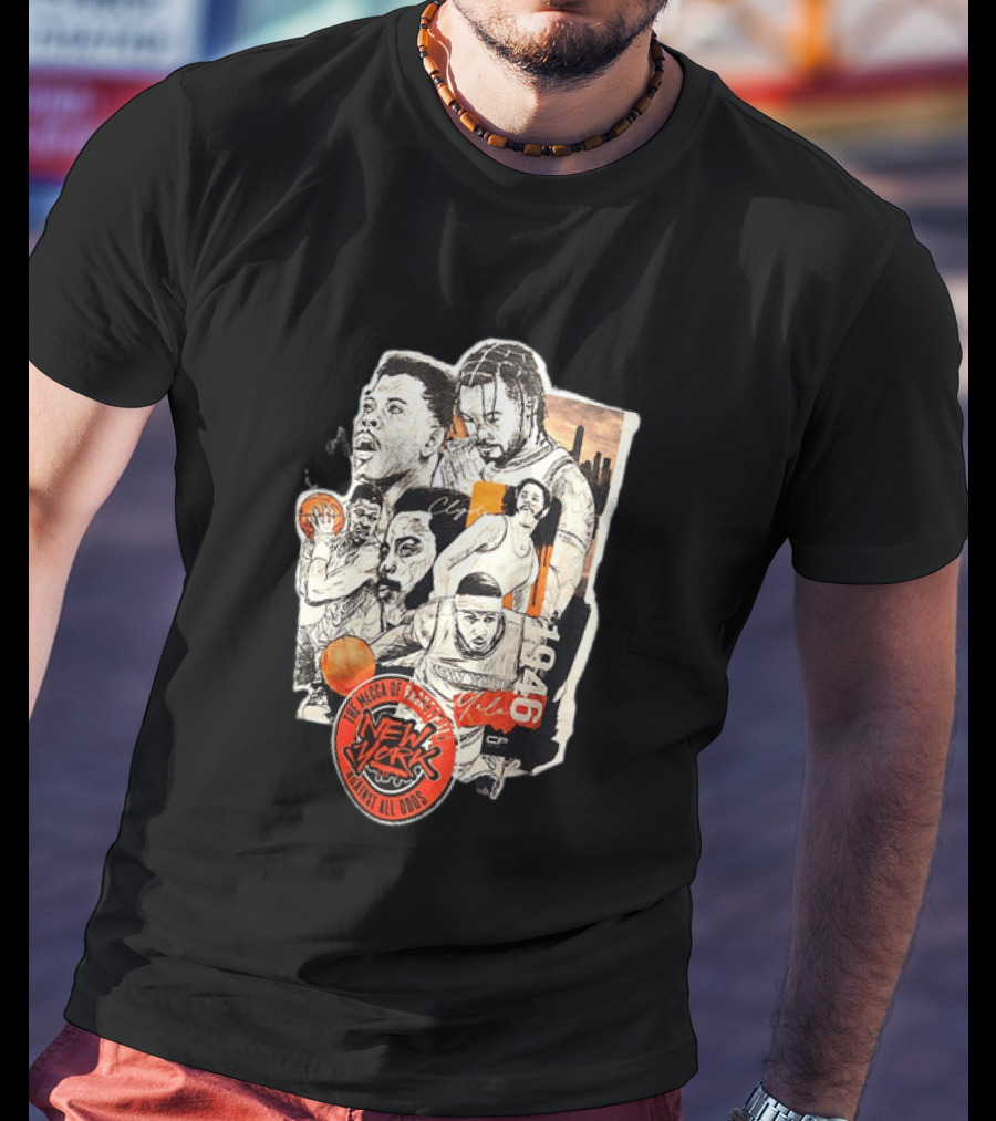 New York Knicks Basketball Against All Odds Mecca 1946 T-Shirt