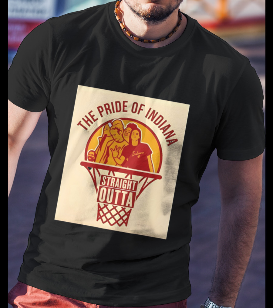 The Pride Of Indiana Straight Outta WNBA Basketball 2026 T-Shirt