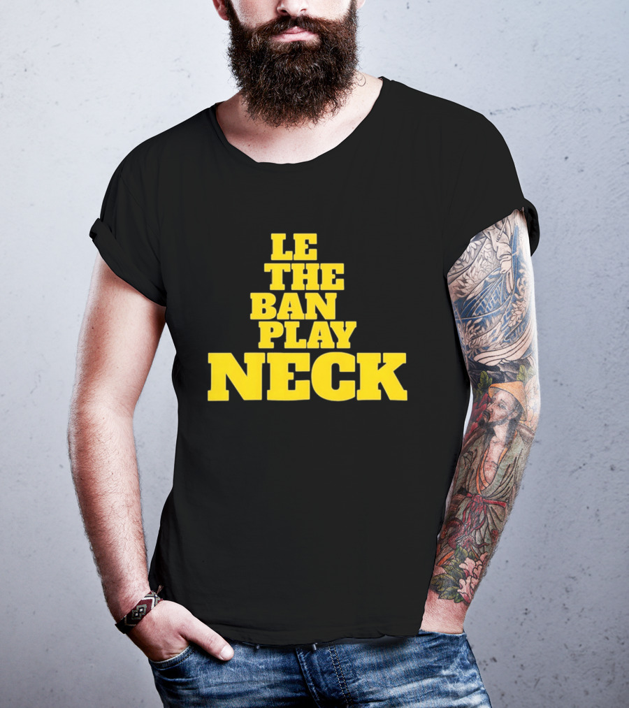 Tiger Nation Let The Band Play Neck LSU T-Shirt