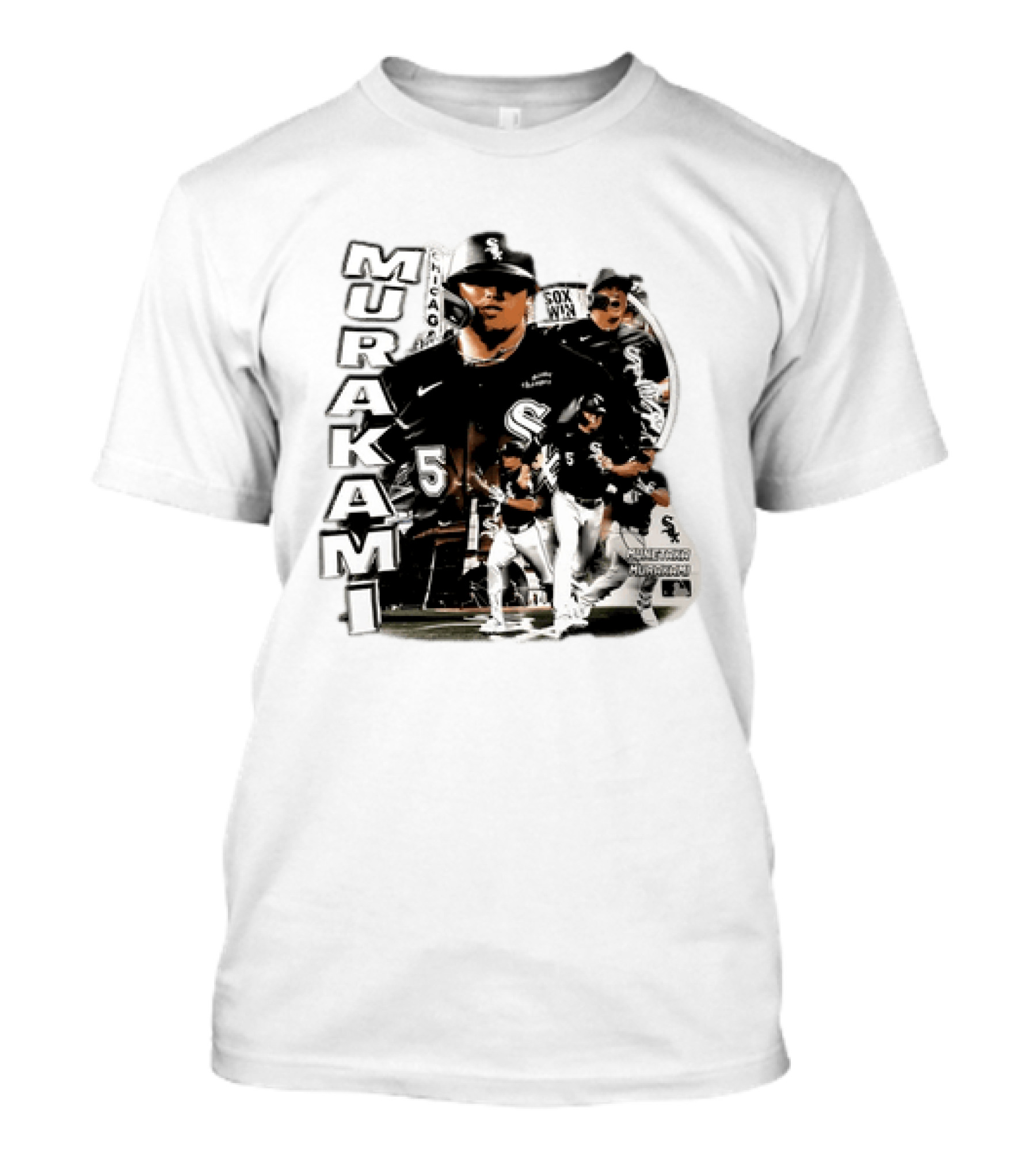 Munetaka Murakami Chicago White Sox Win Player Number 5 MLB T-Shirt