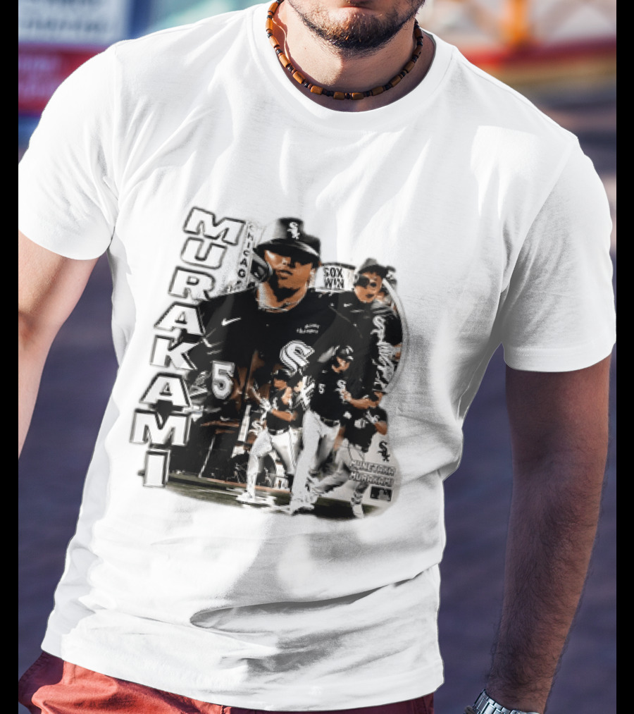 Munetaka Murakami Chicago White Sox Win Player Number 5 MLB T-Shirt