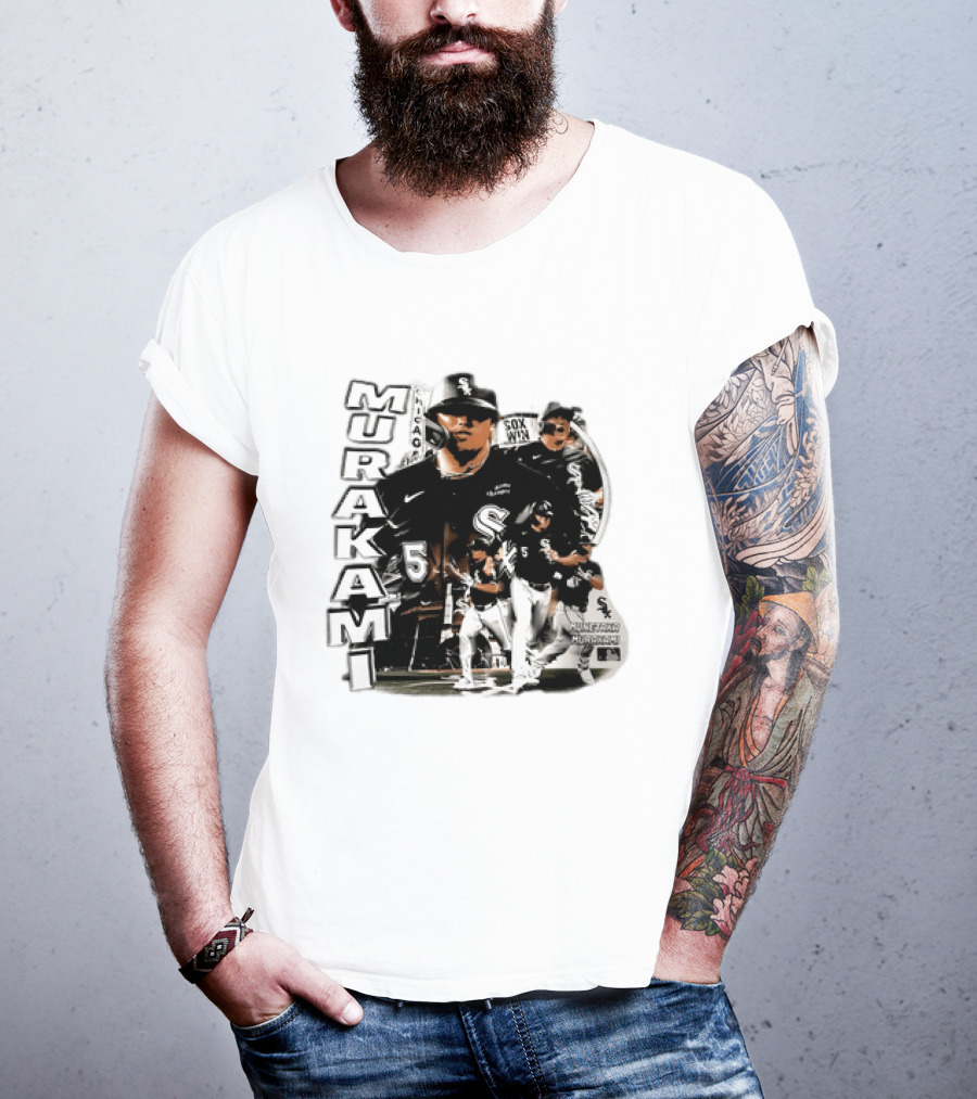 Munetaka Murakami Chicago White Sox Win Player Number 5 MLB T-Shirt