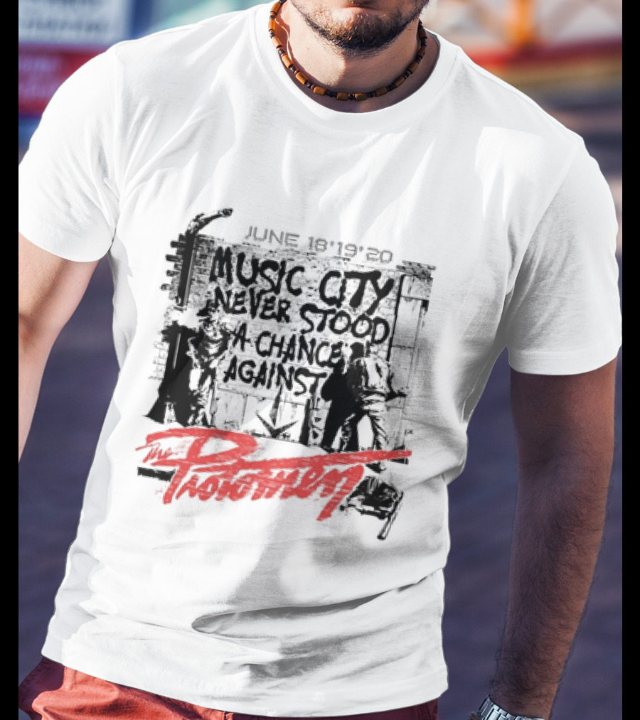 Music City Never Stood A Chance Against The Protomen June 18 19 20 Event T-Shirt