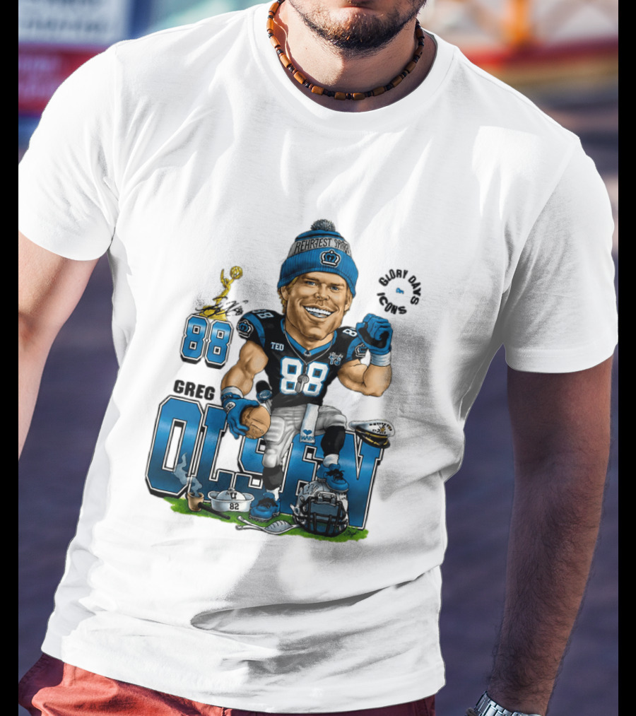 Greg Olsen Glory Days 88 Rehrest Sports T-Shirt