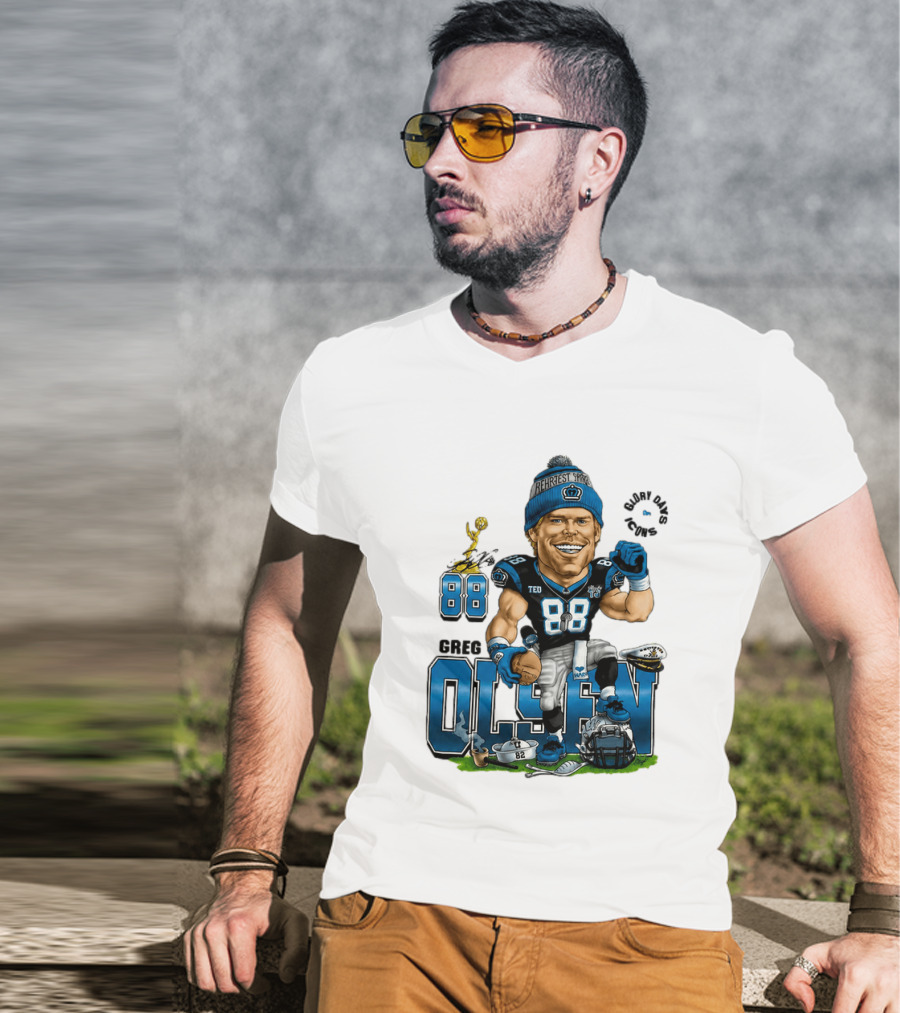 Greg Olsen Glory Days 88 Rehrest Sports T-Shirt