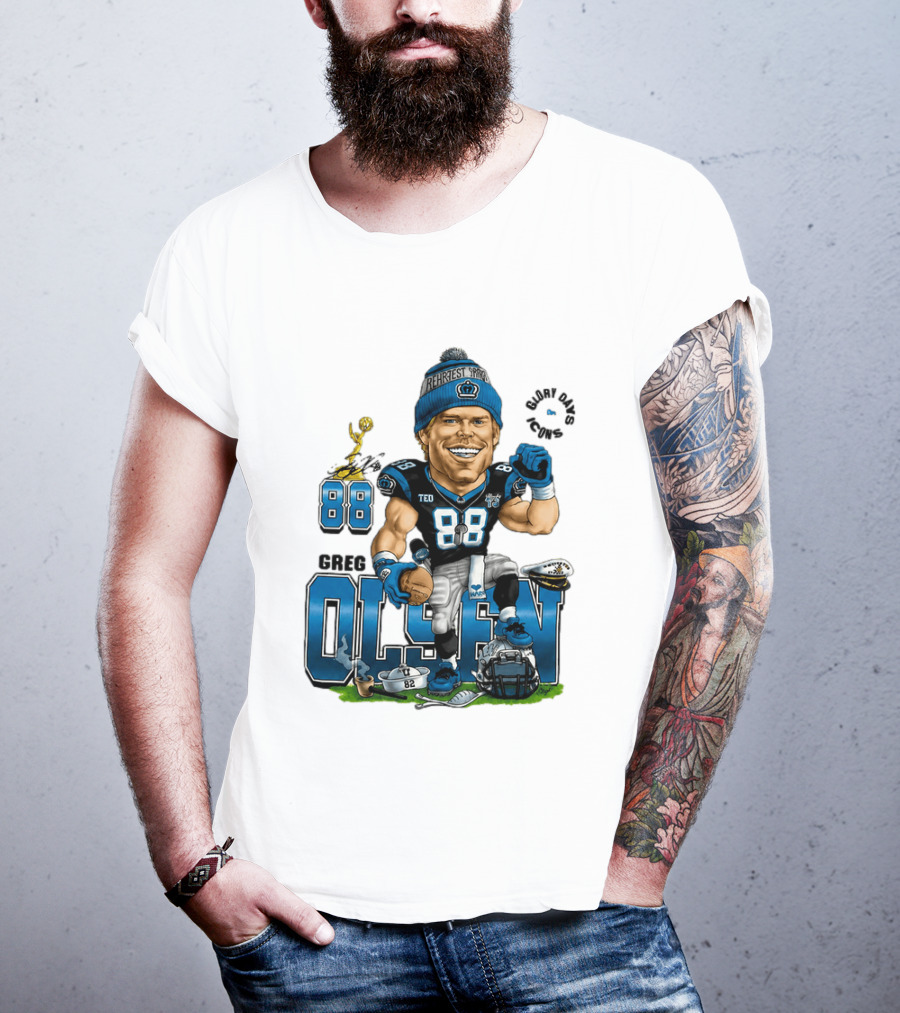 Greg Olsen Glory Days 88 Rehrest Sports T-Shirt