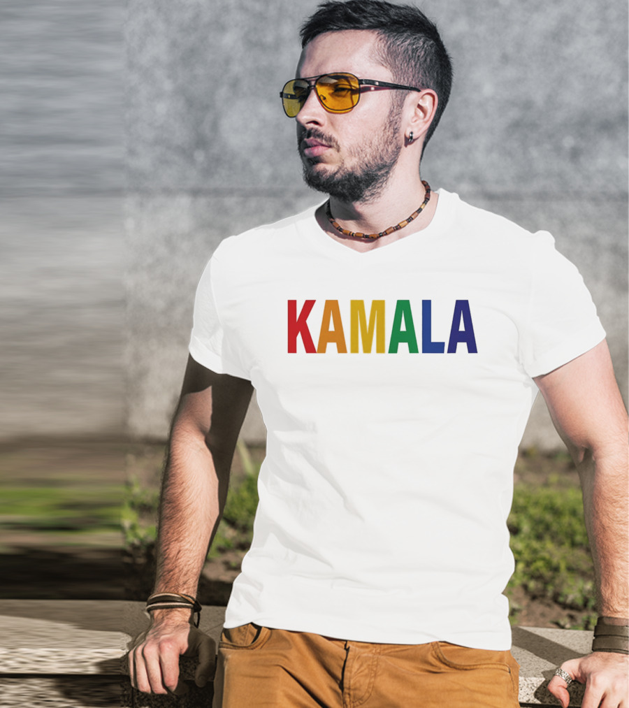 Scott Wiener Kamala Rainbow T-Shirt