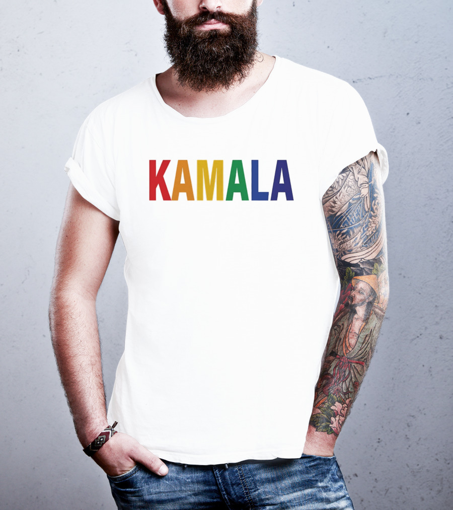 Scott Wiener Kamala Rainbow T-Shirt
