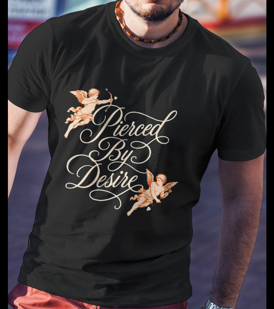 Pierced By Desire Cupid Angels T-Shirt