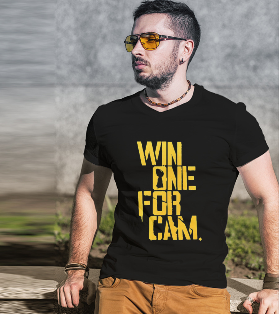 Pittsburgh Steelers Win One For Cam T-Shirt