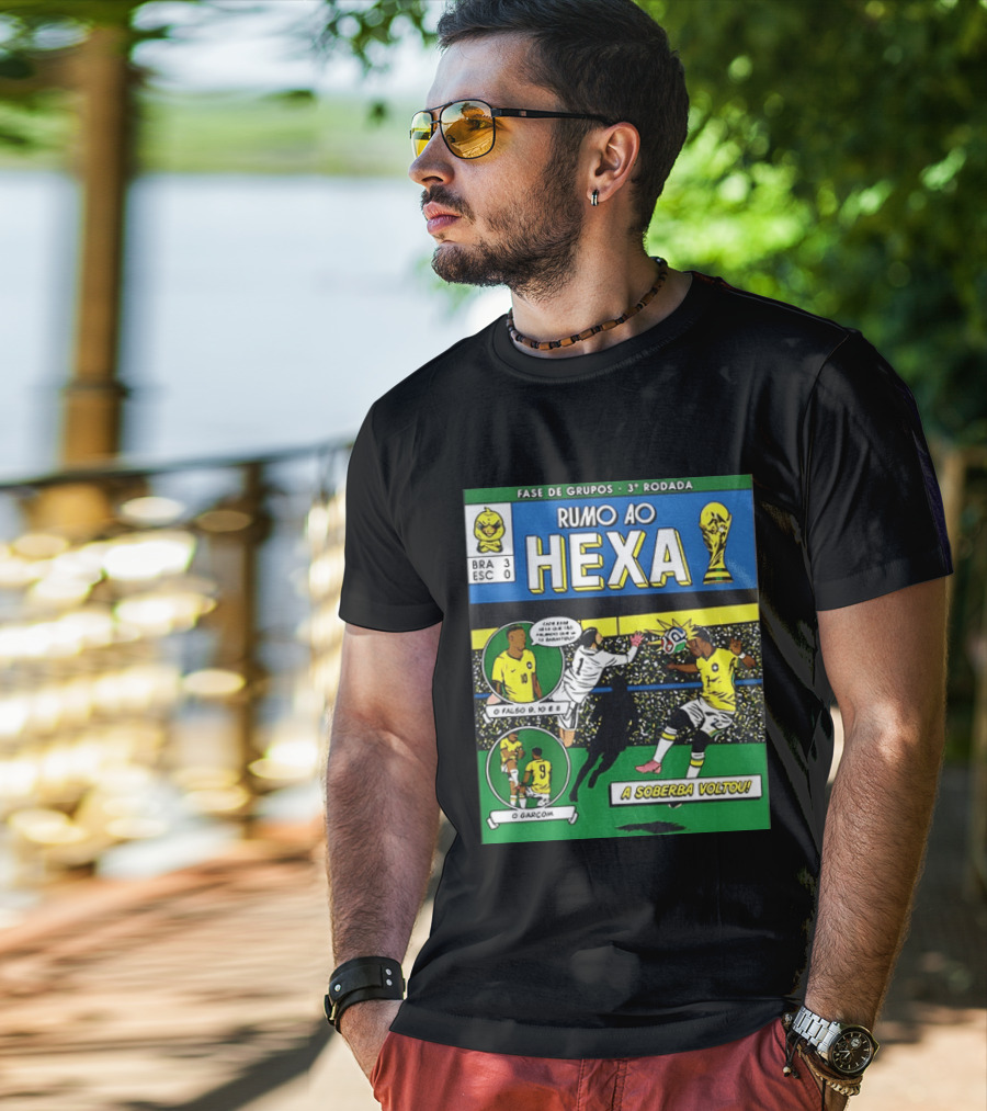 Vinicius Junior Brazil 2026 Rumo Ao Hexa Fase De Grupos O Garcom O Falso 9 A Soberba Voltou T-Shirt