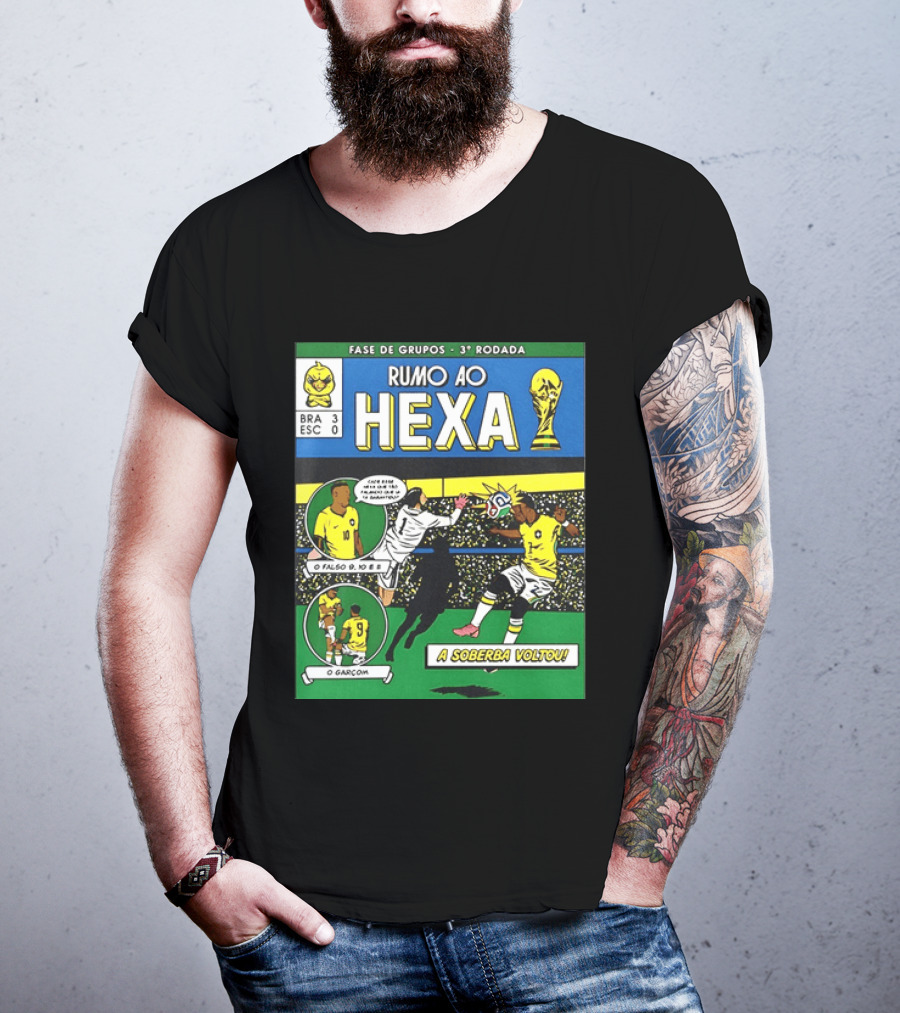 Vinicius Junior Brazil 2026 Rumo Ao Hexa Fase De Grupos O Garcom O Falso 9 A Soberba Voltou T-Shirt