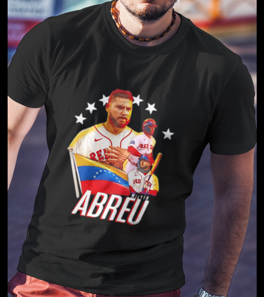 Wilyer Abreu Red Sox Venezuelan Baseball Star T-Shirt