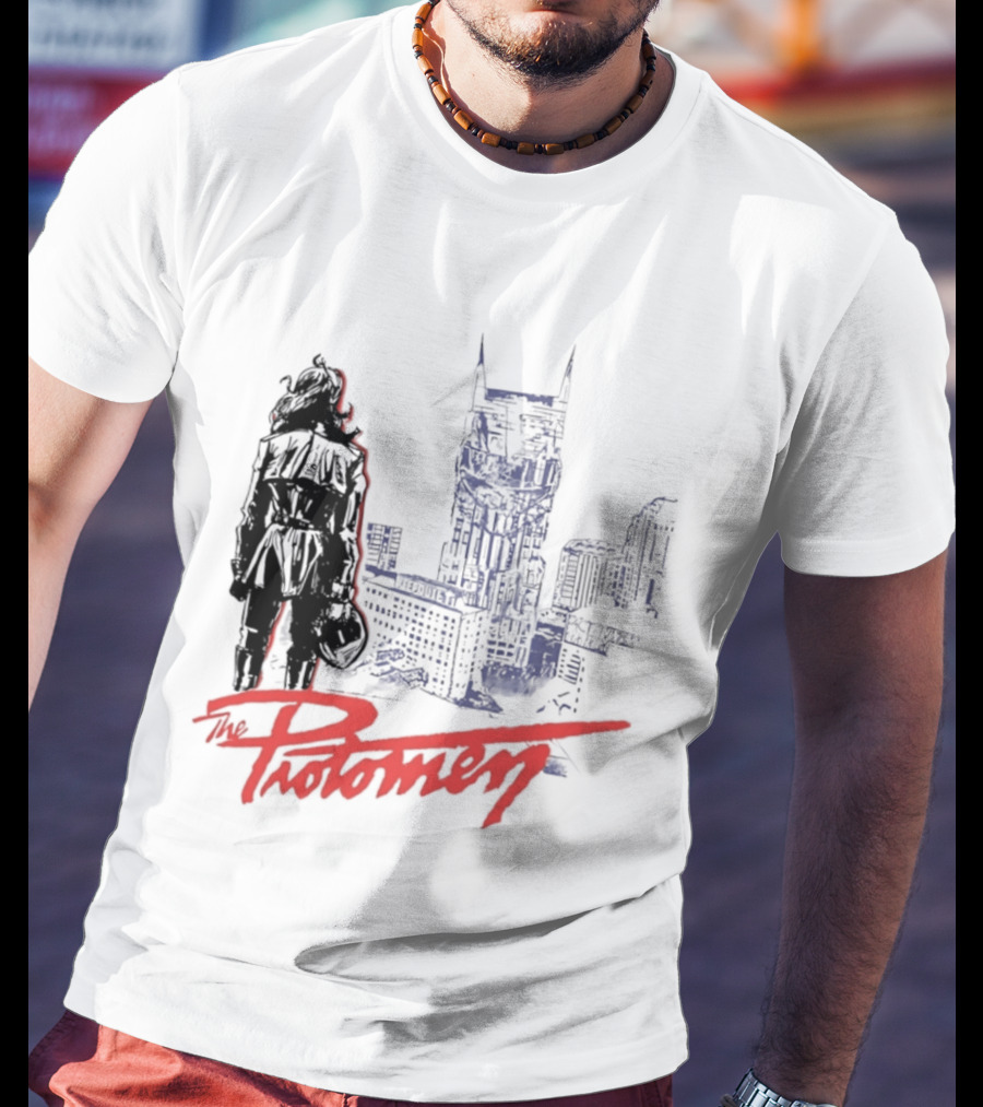 The Protomen Nashville Skyline Synthwave Rock Opera T-Shirt