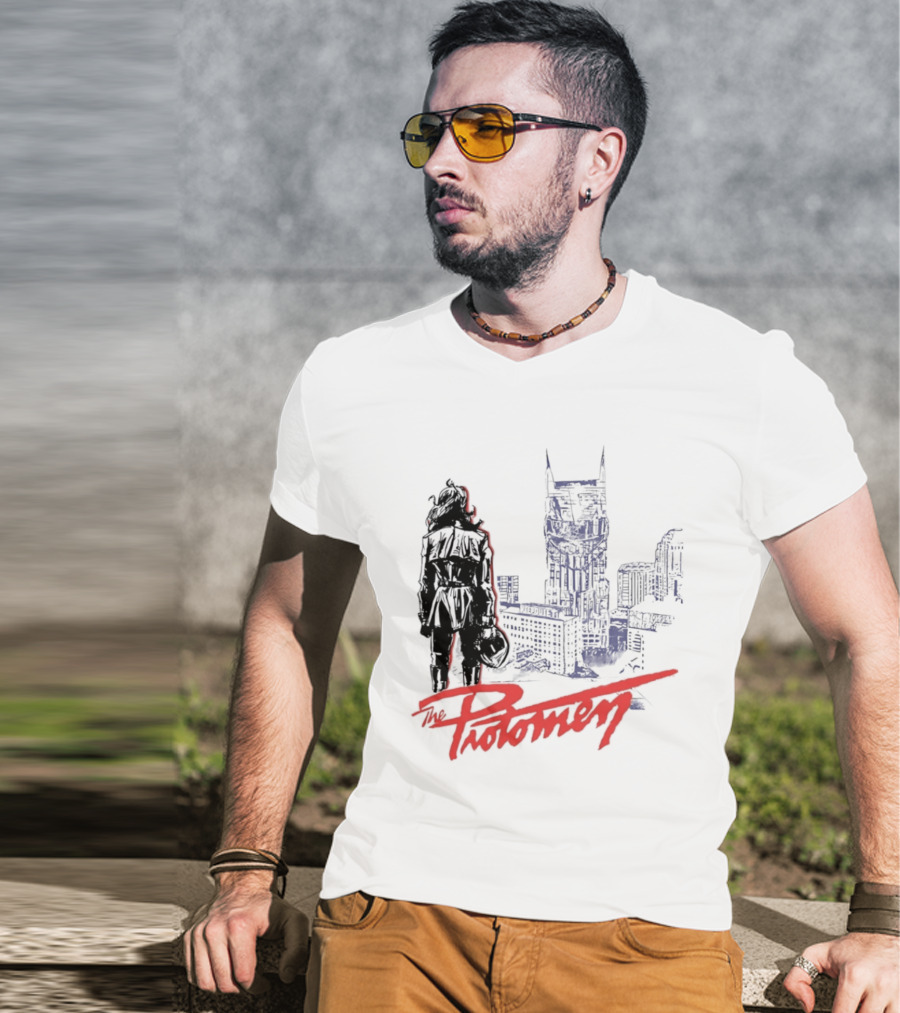 The Protomen Nashville Skyline Synthwave Rock Opera T-Shirt