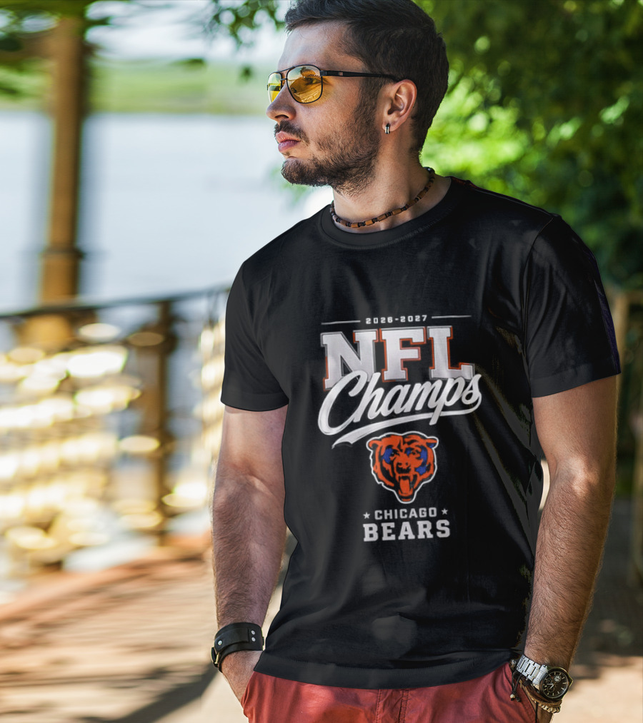2026 2027 NFL Champs Chicago Bears T-Shirt