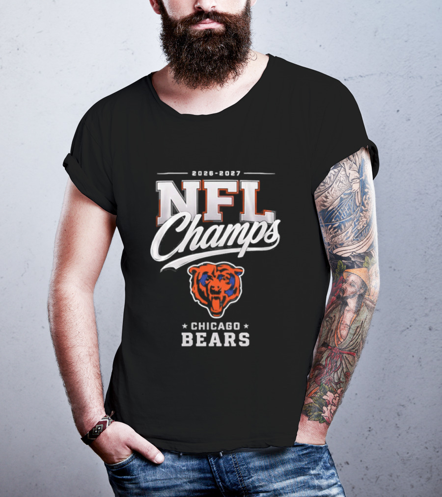 2026 2027 NFL Champs Chicago Bears T-Shirt