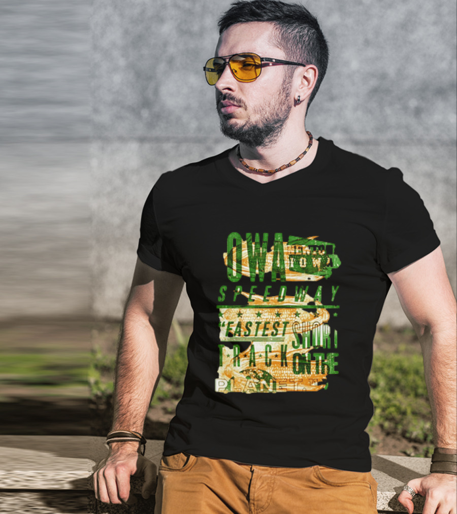 Iowa Speedway Fastest Short Track On The Planet Racing 2026 T-Shirt