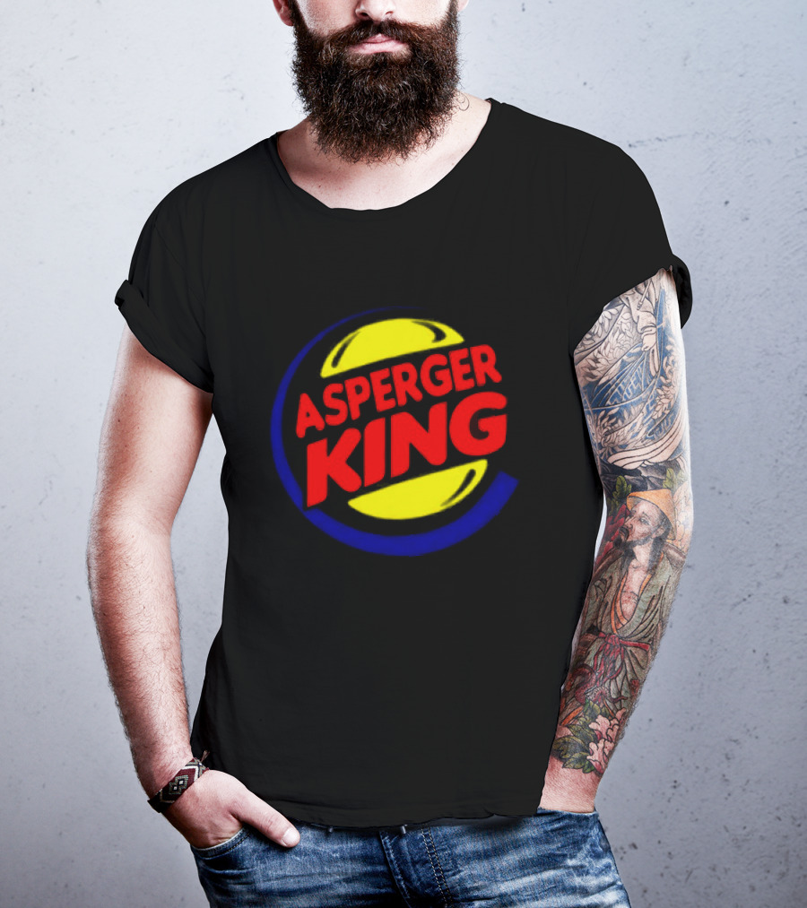 Asperger King Inspired Burger King T-Shirt