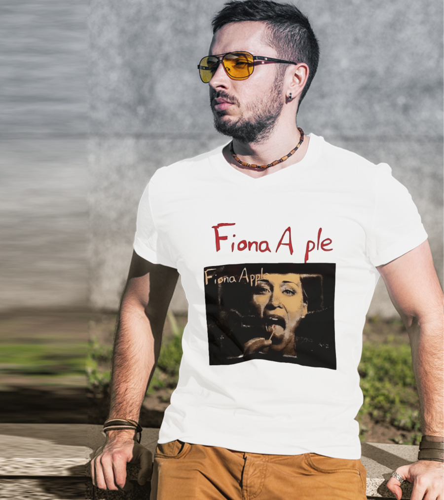 Fiona Apple Tour White Eating T-Shirt