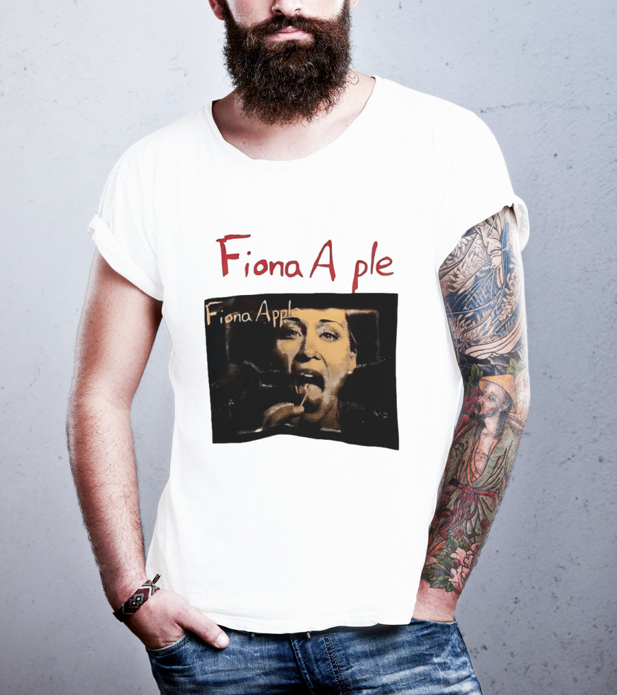 Fiona Apple Tour White Eating T-Shirt